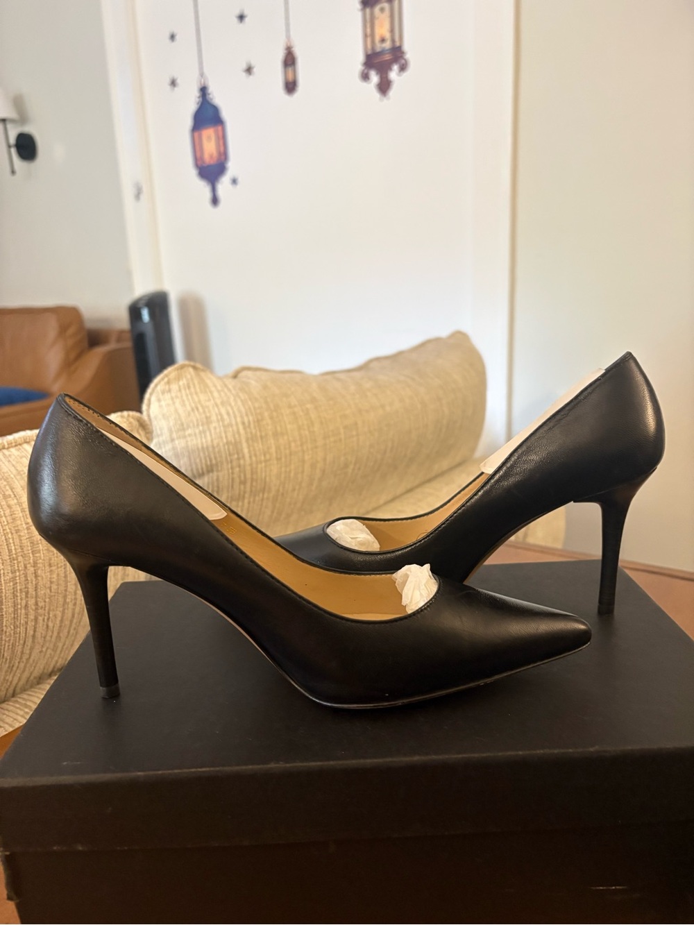Magli by Bruno Magli, Women’s size 7.5, Black Pumps